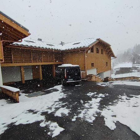 Appartement Familial Neuf Pres Du Village, 3 Chambres, Balcon Sud, Parking, Proche Ski-Bus, Samoens - Fr-1-642-80 エクステリア 写真